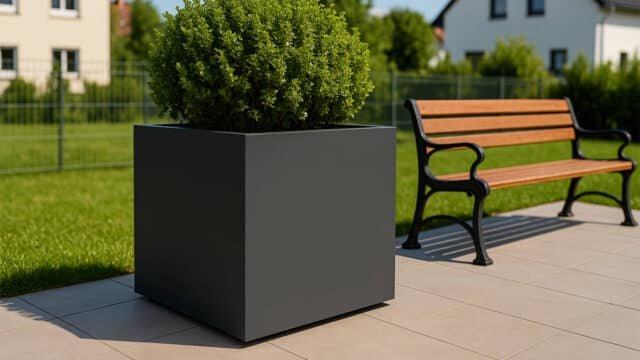Aluminium-Pflanzkübel Modell Alessio 5