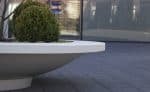 Beton pflanzt Schale Matteo mit Ring