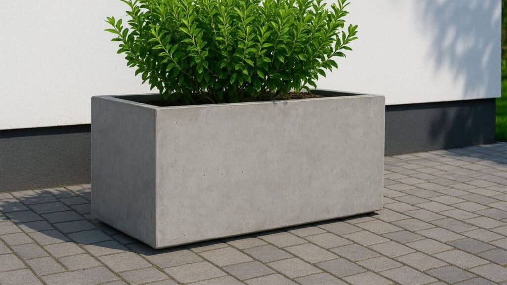 Pflanzkübel aus Beton-Leocadia 1