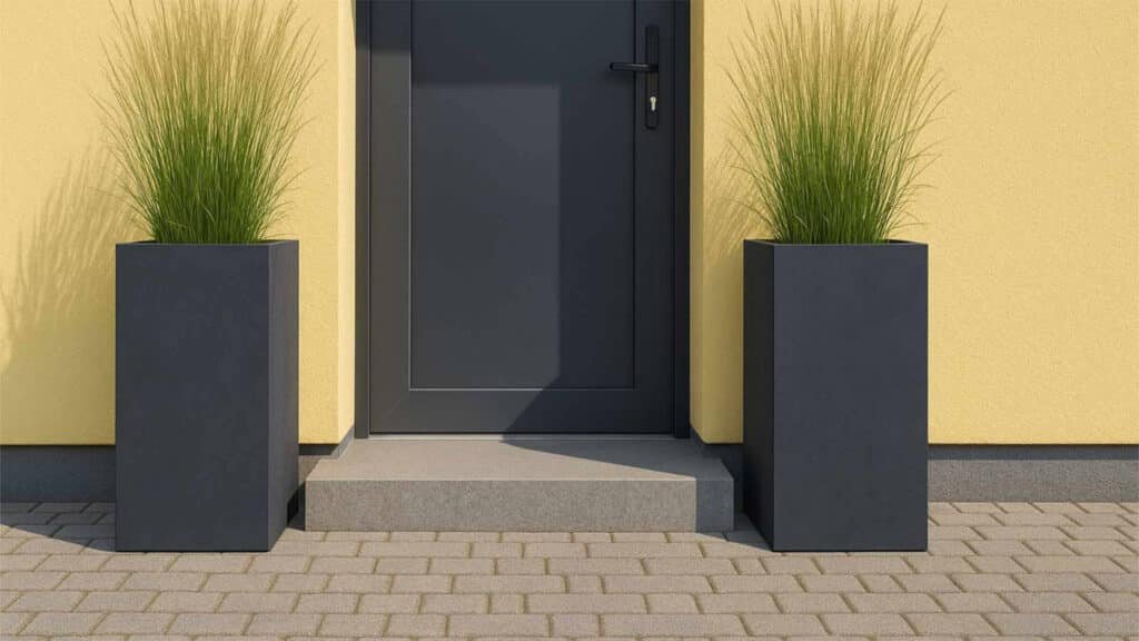 Pflanzkübel aus Beton Quadratisch-Onorato-a