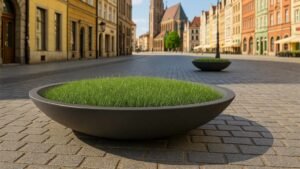 Pflanzkübel aus Beton Rund-Agnese
