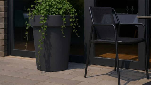 Pflanzkübel aus Beton Rund-Isabelle-a