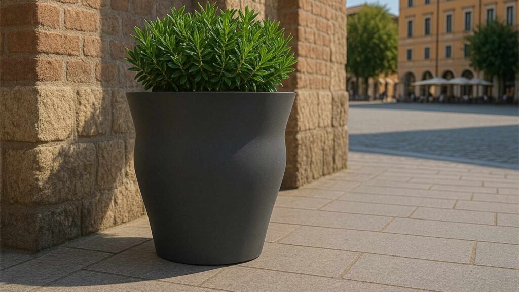 Pflanzkübel aus Beton Rund -Margherita beton