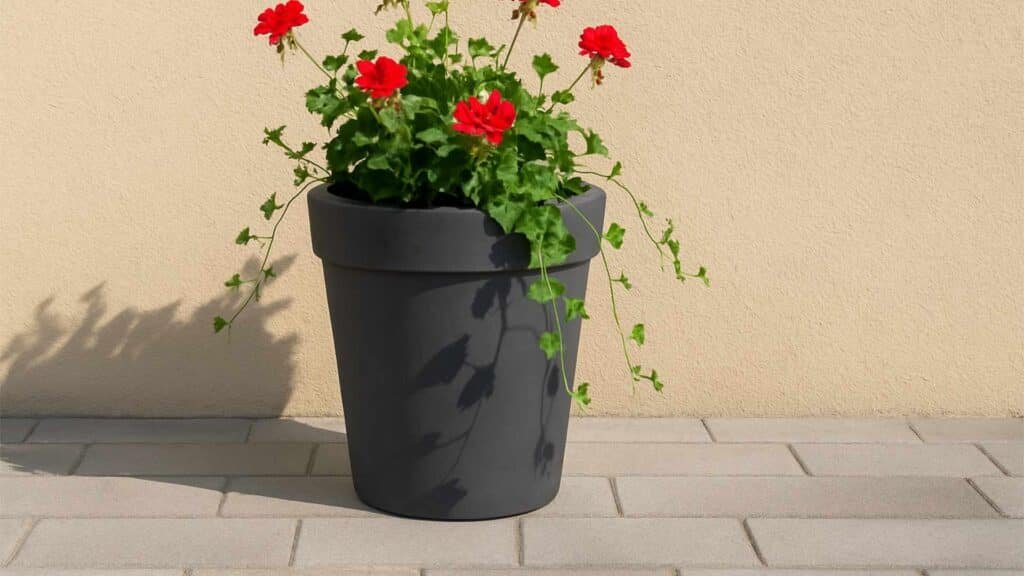 Pflanzkübel - aus Beton - Rund-Rebecca