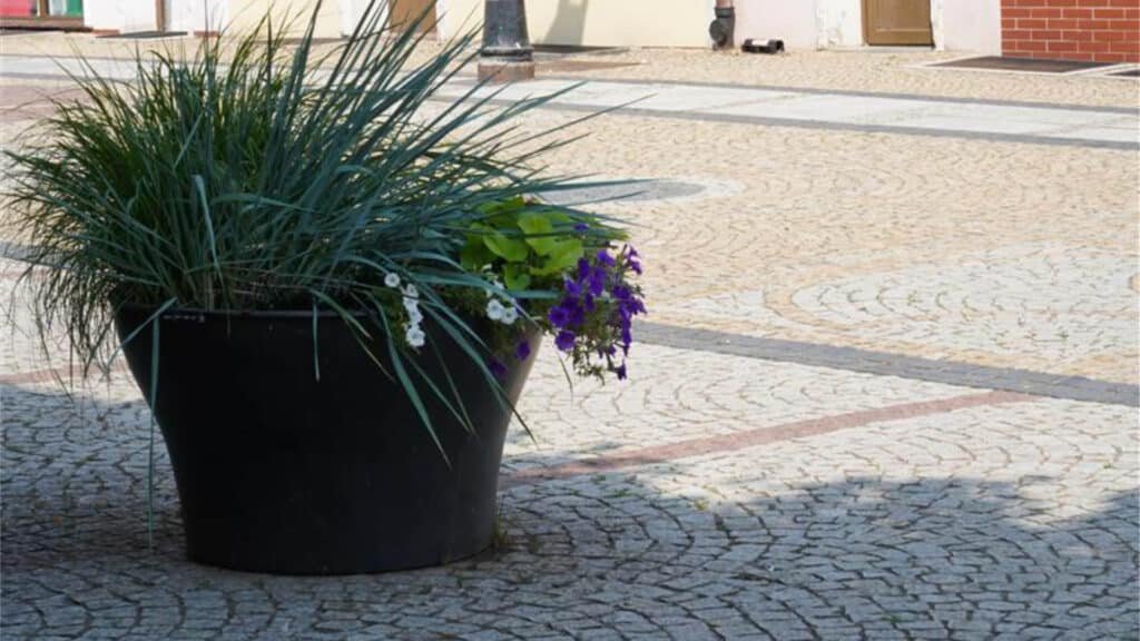 Pflanzkübel aus Beton Rund-Tommaso-b
