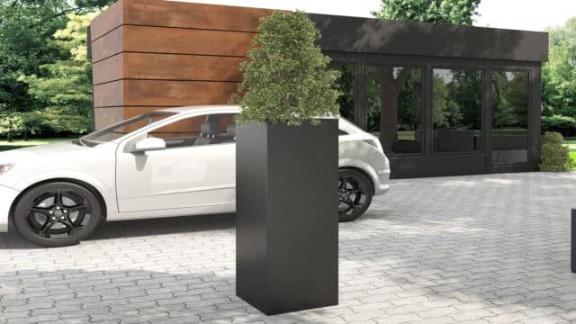 Pflanzkübel aus Fiberglas Carlo 3