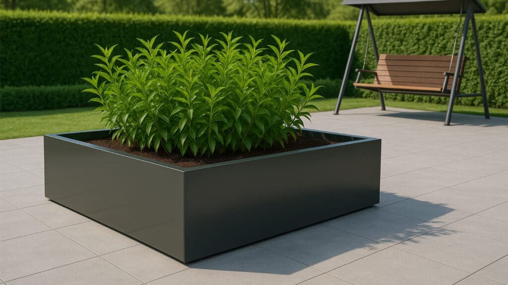Pflanzkübel Alessio 14 im Garten