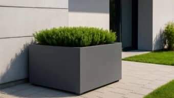 Pflanzkübel aus Aluminium-Alessio-13-k