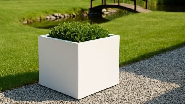 Pflanzkübel aus Aluminium-Alessio-15-k