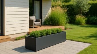 Pflanzkübel aus Aluminium-Alessio 9-k