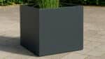 Pflanzkübel aus Aluminium Quadratisch-Alessio 10-a