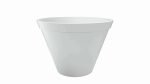 Pflanzgefäss aus Beton in Farbe Weiss Model Luciano