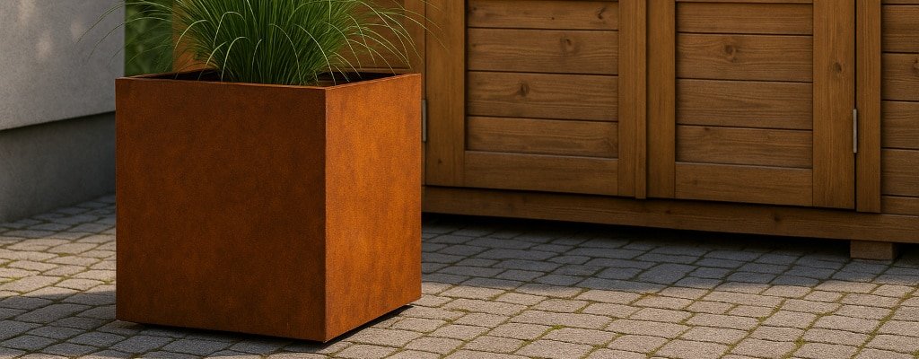 Pflanzkübel mit Rollen-o