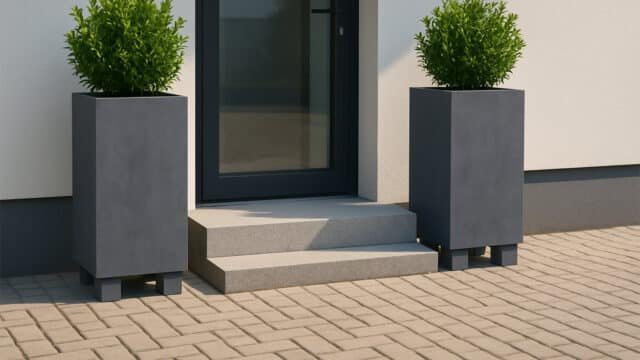 Pflanzkübel aus Beton-Nicola 1