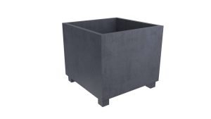 Pflanzkübel aus Beton Model Nicola 5 Farbe Schwarz