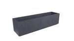 Pflanzkübel aus Beton Model Geraldo 10 Farbe Schwarz