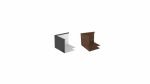 NZ 90º NZ-Winkelelement -H500 Material corten+aluminium