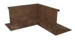 garten hochbeet NW Inneneck-Element 90º H500 corten