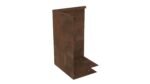 NZ 90º Winkel H1000 corten hochbeet aluminium