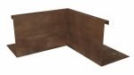 hochbeet ideen NW Inneneck-Element 90º H400 corten