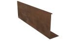 PP Aussenwand H1000 corten hochbeet mit stauraum