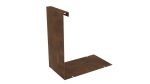 hochbeet selber bauen LL Randelement Verbinder H500 corten