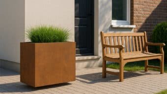 Pflanzkübel aus Cortenstahl-Cecilia 10 mobile-k