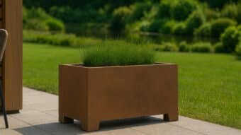 Pflanzkübel aus Cortenstahl-Cecilia 12-k