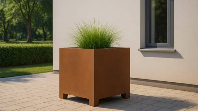Pflanzkübel aus Cortenstahl-Cecilia 2-k