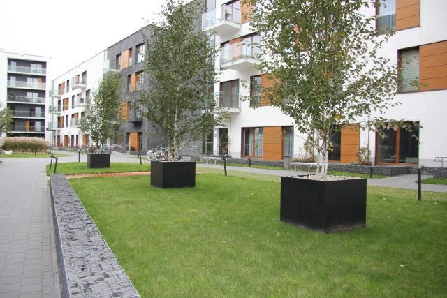 Pflanzkübel aus Beton