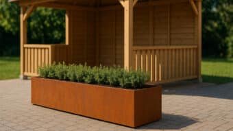 Pflanzkübel nach Maß aus Cortenstahl-k