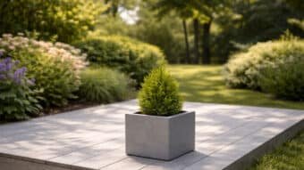 Terrassen Blumenkübel aus Fiberglas MARCO 15