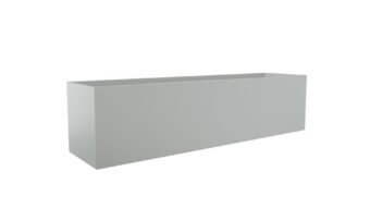 Pflanzkübel gross aus Beton Massimo grau