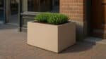 Blumenkübel xxl Fiberglas 100cm x 100cm x H 60cm Antonio 7