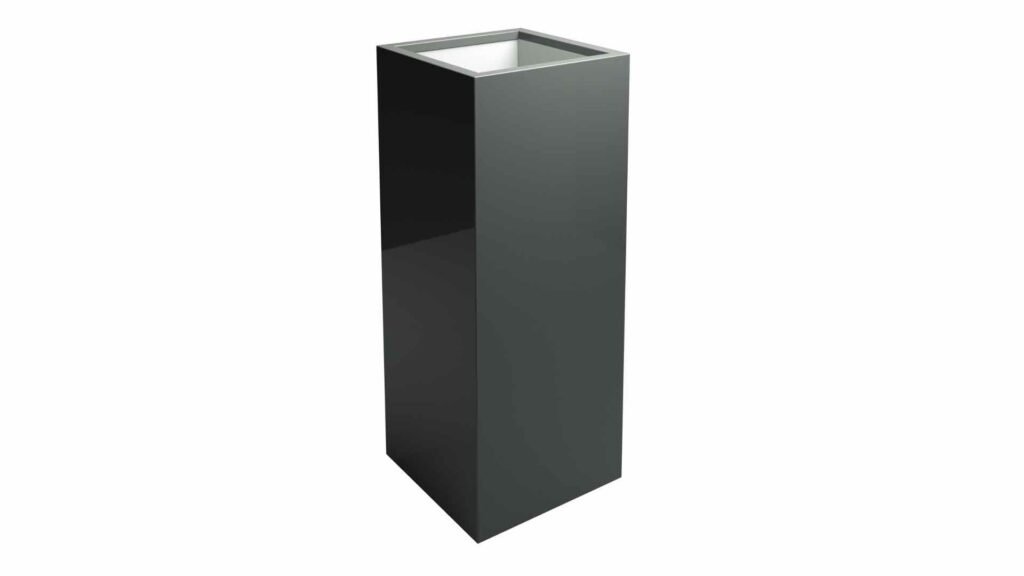 Fiberglas Pflanzkübel hoch-Carlo 2