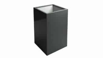 Fiberglas Pflanzkübel hoch-Carlo-4