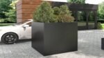 Fiberglas Pflanzkübel hoch-Marco 12