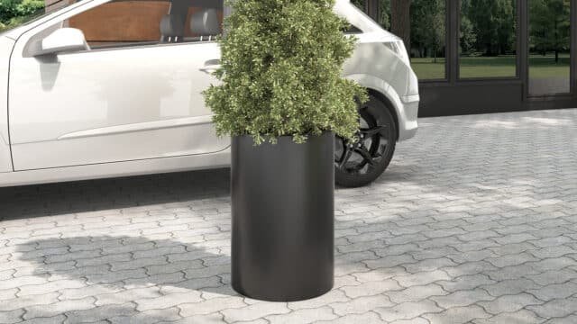 Pflanzkübel aus Fiberglas Gino 1