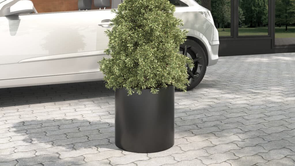 Pflanzkübel aus Fiberglas Gino 3