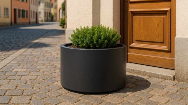Pflanzkübel aus Fiberglas Rocco 3