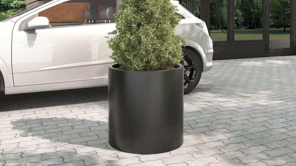 Pflanzkübel aus Fiberglas Tito 1