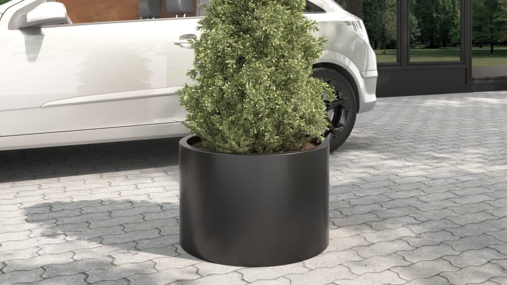 Pflanzkübel aus Fiberglas Tito 3