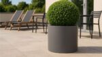 Pflanzkübel aus Fiberglas Vito 4