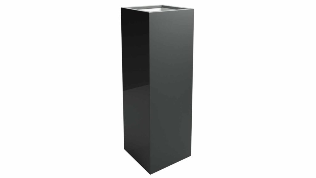 Pflanzkübel hoch Fiberglas - Carlo 3