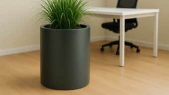 Pflanzkübel hoch Fiberglas Tito 1