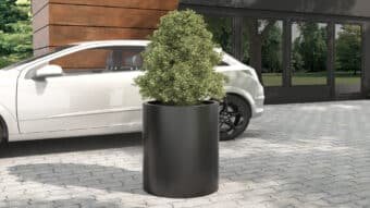Pflanzkübel hoch Fiberglas-Vito 2