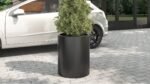 Pflanzkübel hoch Fiberglas-Vito 3