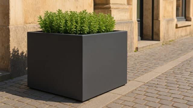 Pflanzkübel xxl Fiberglas MARCO 10