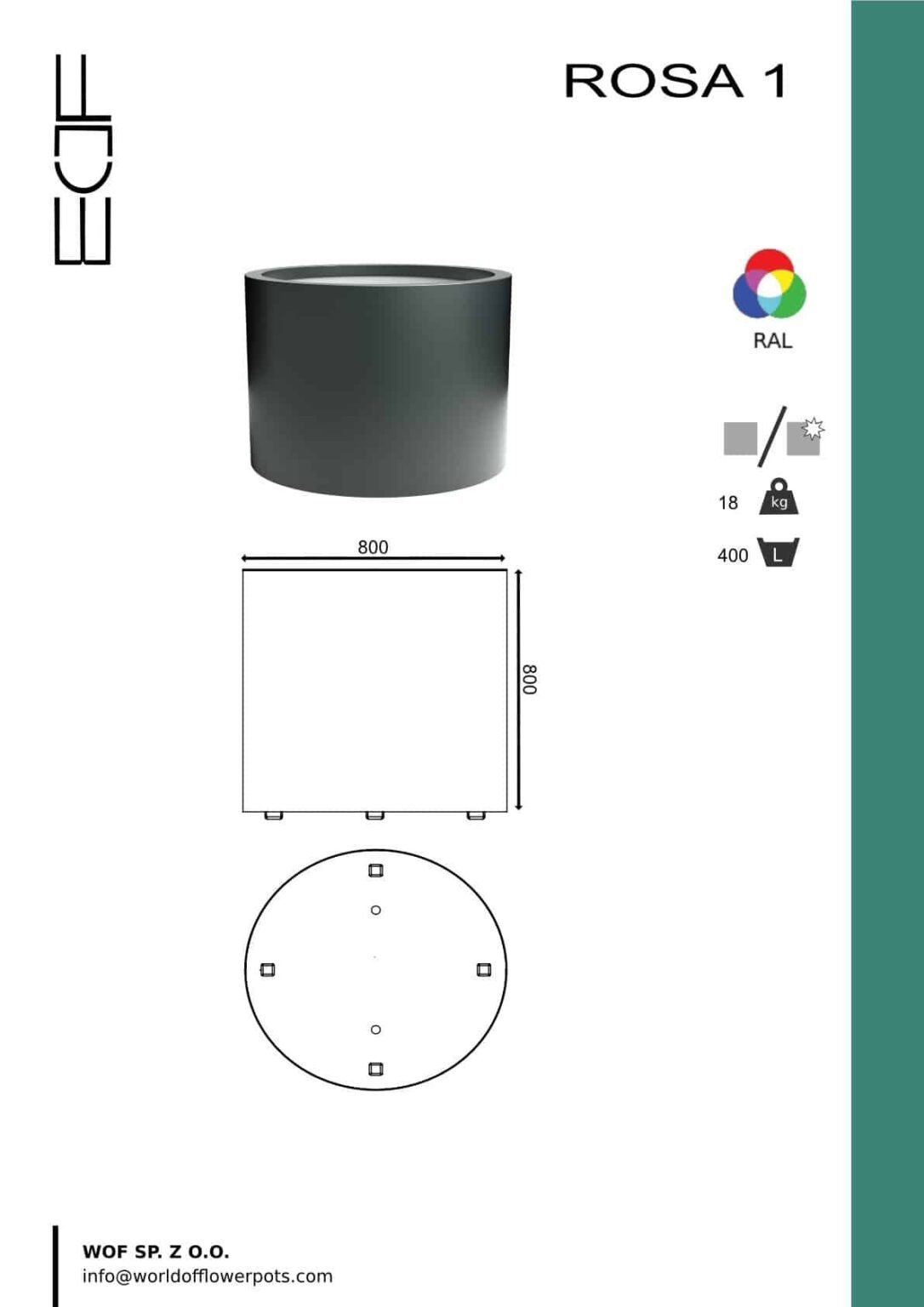 Pflanzkübel xxl Fiberglas-Rosa-1-tech-info