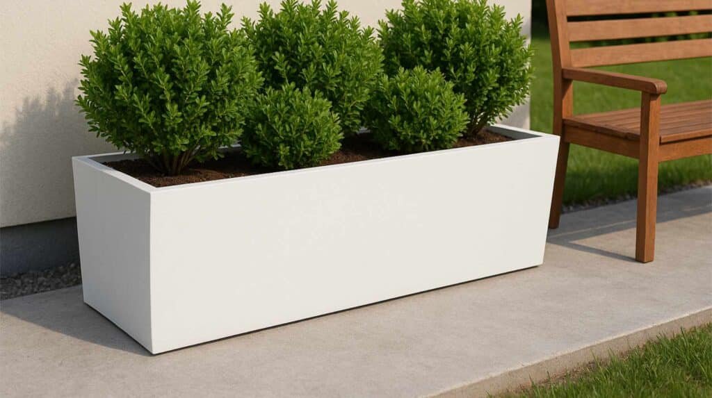 Beton Blumentopf Groß